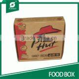 MEDIUM BROWN PIZZA BOX CORRUGATED TAKE AWAY FOOD PACKAGING BOXES thumbnail-1