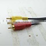 Gold Plated 3 RCA TO 3 RCA CABLE thumbnail-1