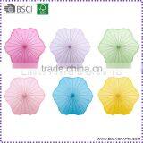 new design bamboo paper parasols wholesale for wedding                        
                                                Quality Choice