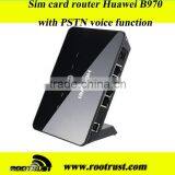 Unlocked HUAWEI B970 3G Wifi Router With Sim Card Slot