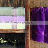 Hotel Border Bath Set Towels thumbnail-1