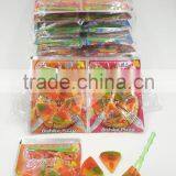 Rubber Pizza Gummy Candy With Fork thumbnail-1