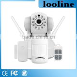 Looline Wireless Home Alarm Systems 720P HD IP Camera With Alarm Equipment