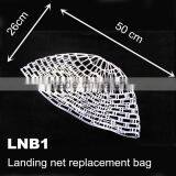 Landing Net Replacement Bag Rubber Mesh Netting thumbnail-6