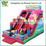 Durable Beauty Pink Cartoon Inflatable Slide thumbnail-1