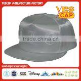 New Custom Embroidered Flat Brim Snapback Cap thumbnail-1