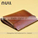 Hot Selling Wholesale Vegetable Tanning Top Layer Cowhide Leather Card Holder thumbnail-4