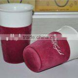 High Quality Flock Coffee Mugs in Different Colors thumbnail-1