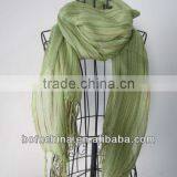 New Design Vicos,Rayon,Polyester Fringes Scarf thumbnail-1