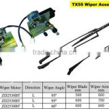 truck and bus windshield wiper assembly