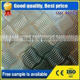 3003 Polished 5 Bars Embossed Aluminum Checkered Plate Price