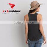 2016 Fashionable Women's Round-neck Long Sports Tank Top thumbnail-2