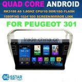 Hot Selling Quad Core Android Car Dvd Radio Stereo Mp3 Player for Peugeot 301 With bt 3g Wifi Atv Multi-touch Screen thumbnail-1