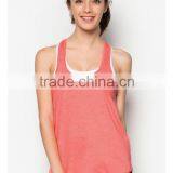 Newest Style Ladies Racer Back Burnout Tank Tops Wholesale