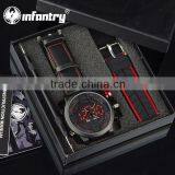 Infantry Fashion Leather Strap Military Led Display Watch thumbnail-2