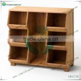 Cubby Storage Unit Wood Retail Fixture YM4172W