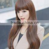 New High Quality Pretty Hair Wigs Japanese Fiber Hair Wigs Long Straight Wigs Synthetic Hair Wig thumbnail-3