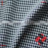 Cationic Polyester Plaid Pongee Imitation Yarn Dyed Fabric for Shirt thumbnail-4