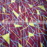 100% Polyester Cotton Printed Fabric for Seat Cover