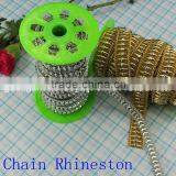 HOT FIX Chain Rhinestone Net Mesh