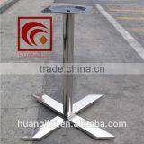 Stainless steel table feet, cross feet, modern furniture table leg