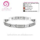 Wholesale Thin Simple Stainless Steel Men's Titanium Bracelet Jewelry thumbnail-1