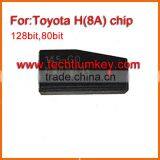 Techtium High Quality Transponder Chip for Toyota H 8A Chip 128bit 80bit for Toyota,128bit for 2013 Car,80bit for 2015 Car