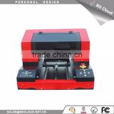 new type UV printer/red color uv printer with factory price/A3 size uv printer for personal design