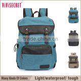 2015 Hot Sale Fashion Machinery Sale Teenager Canvas School Bagpack thumbnail-1