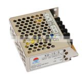 Triple output power AC to DC 15W switching power supply