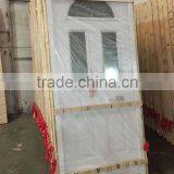 Directly Factory Sale Used Exterior Commerical French Steel Door With Toughtened Glass Made in Yongkang thumbnail-3