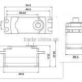 HB1106 11kg Torque Servo With Brushless Motor/low Profile Titanium Gear Servo/rc Car Servo thumbnail-4