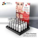 Cosmetic Furniture Black 24 Grid Cosmetics Makeup Display Shelf