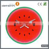 Decorative Funny Glass Wall Clock With Fruit Shape Design thumbnail-4