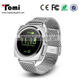 Zinc titanium alloy smart watch heart rate monitor sleep monitor Real-time Location view on mapReal-time Location view on map
