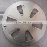 Two layer round stainless steel marine grille