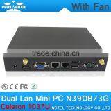 DUAL Core Partaker N390B 12v with 1037U Bluetooth Mini PC