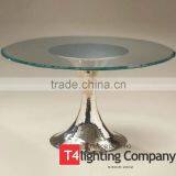 Hot Sale Powder Coated Metal Dining Chrome Table Bases