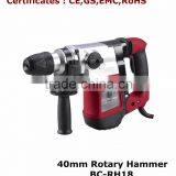 Speed Control Model 1200W 40mm Portable Rotary Hammer