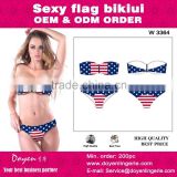 USA flag bikini swimwear swimsuit beachwear for women