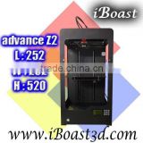 3d printer iBoast Z2 3D printer, large build size 250*300*520mm 3d printer (Z203)