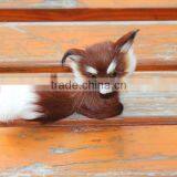 Wholesale Wild Hobby Lobby Ornaments Fox Realistic Figurine Animals thumbnail-5