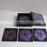Lacquer Box With 6 Coasters for Home or Restaurant Nice Product From Vietnam thumbnail-4
