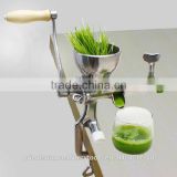 hand operation stainless steel WheatGrass Juicer