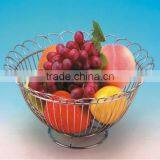 Chrome Fruit Bowl Basket thumbnail-1