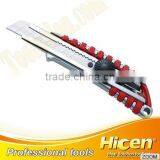 Hot Safety Hand Tools Aluminum Alloy Qucik Change Utility Knife for Box thumbnail-1