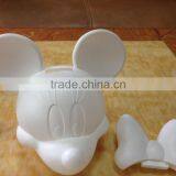 OEM Blow Molding Factory, ,3D Cartoon Toy,Plastic Mickey Minnie Mouse Toy. thumbnail-2
