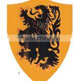 Stainless Steel Black Shield With Dragon Pattern Men's thumbnail-5