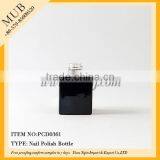 15ml Black Unique Empty Nail Polish Bottle Wholesale thumbnail-1