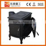 Big Size Indoor Freestanding Enamel Fireplace/wood Burning Stove for Home Heating DHF737 thumbnail-2